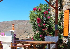 Terrace/patio - Villette Adonis (Andros)