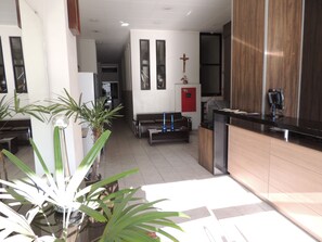 Interior entrance
