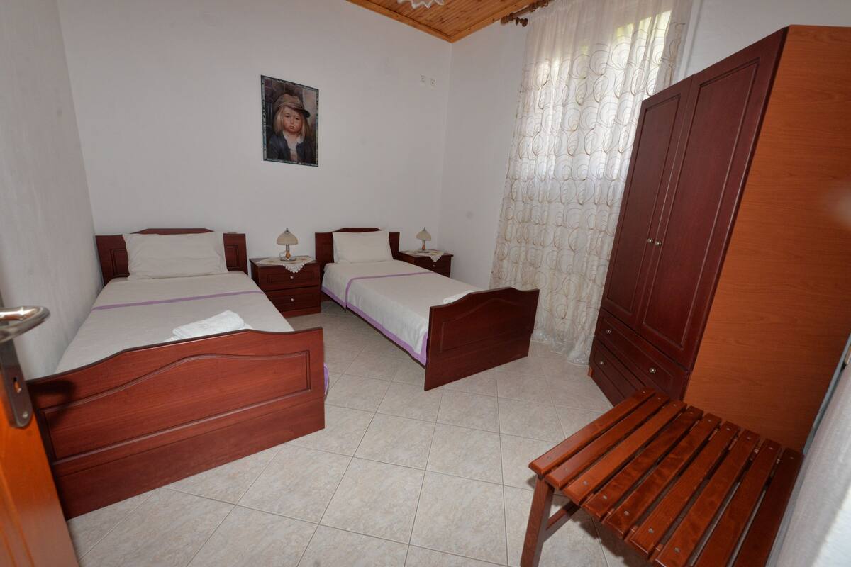 Triple Room, Non Smoking | In-room safe, blackout drapes, WiFi (free), bed sheets