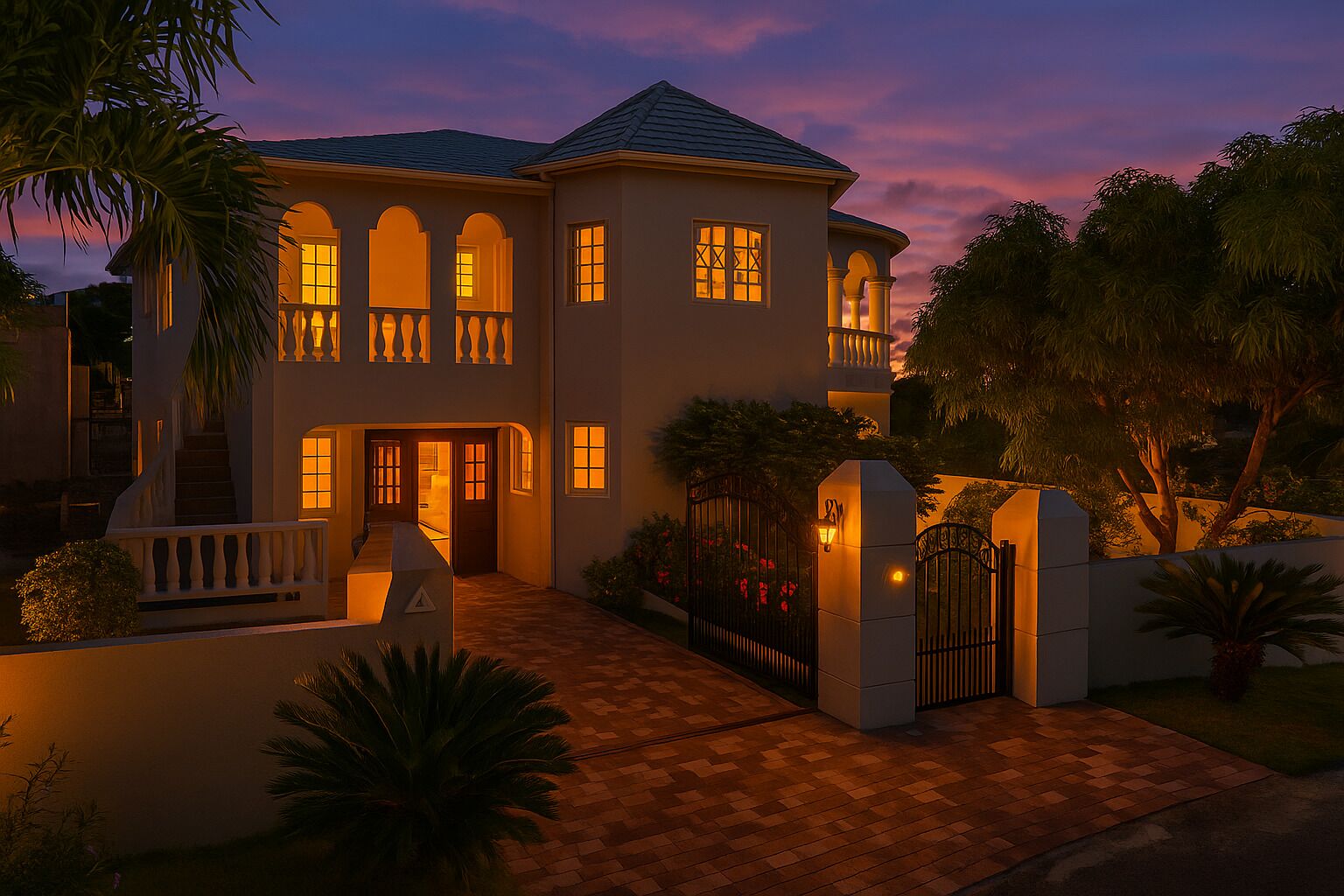 Front of property