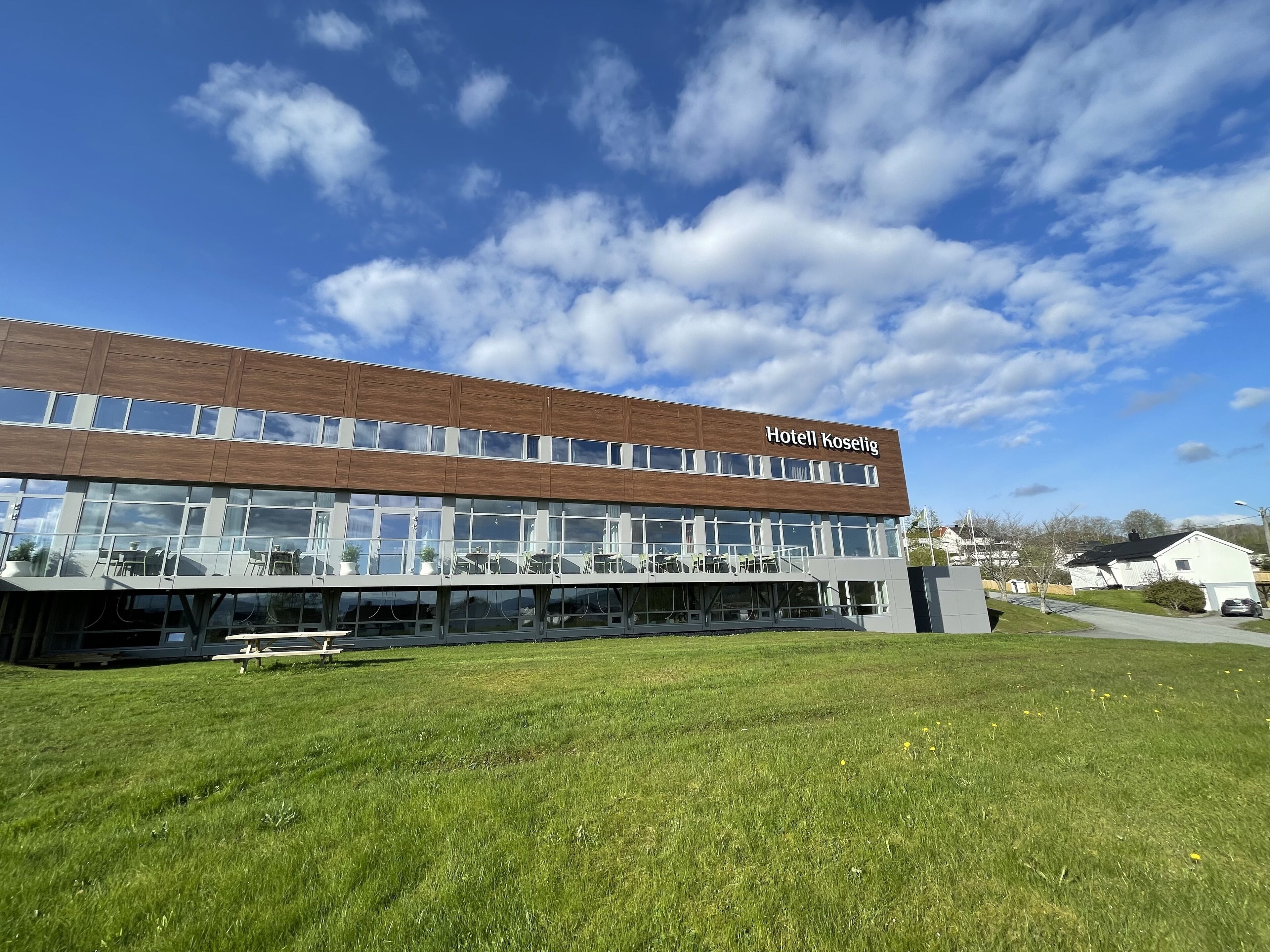 Fassade der Unterkunft