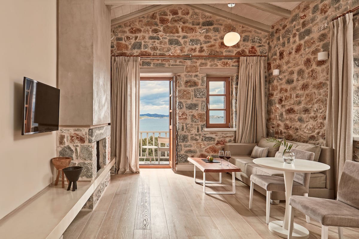 Upbeat One Bedroom Suite Sea View | View from room