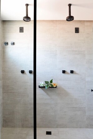 Suite | Badezimmer | Dusche, Designer-Toilettenartikel, Haartrockner, Handtücher