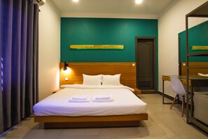 Habitación doble superior | Caja de seguridad en la habitación, camas extra y wifi gratis 