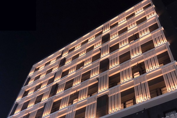 Front of property - evening/night