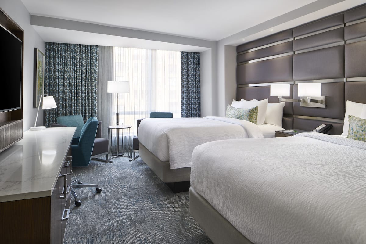 premium bedding, in-room safe, desk, laptop workspace