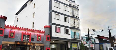 Façade de l’hébergement