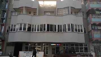 Fassade der Unterkunft