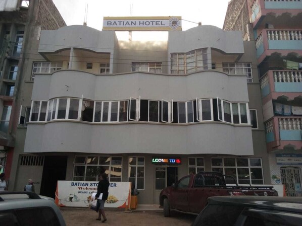 Fassade der Unterkunft