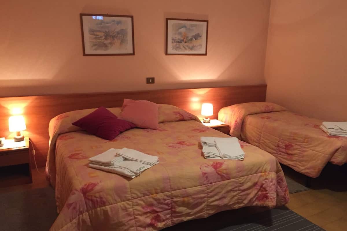 economy quadruple room | 1 bedroom, in-room safe, desk, free wifi