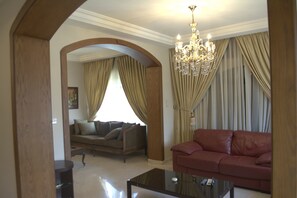 Apartment, 2 Bedrooms | Living room | LED TV