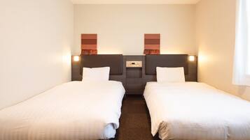 Standard Room, 2 Twin Beds, Non Smoking | Premium bedding, in-room safe, desk, laptop workspace