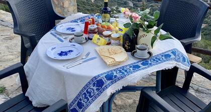 Villa 2 appartments ,1 or 2 families, with panoramic sea view & sunset