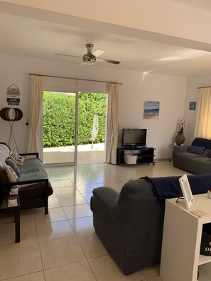 Smart TV, video games, DVD player, books