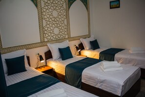 Business Triple Room, Lanai | Premium bedding, individually decorated, desk, soundproofing - Jahangir Boutique (Bukhara)