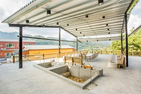 Balcón. Baishengcun Coffee Farm