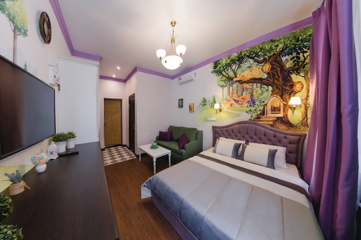 Studio Desain, Beberapa Tempat Tidur | Setrika/meja setrika dan Internet kabel gratis