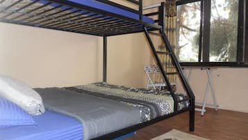 Economy Room, Multiple Beds | Desk, iron/ironing board, free WiFi, bed sheets