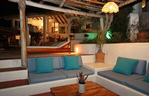 Deluxe Villa, 5 Bedrooms | Living area | Flat-screen TV - Villa Roxana Huatulco (Santa María Huatulco)