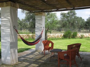 Terrace/patio - Prestigious villa with private pool near the sea, near Gallipoli, Puglia (Galatone)