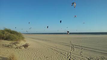 Ligstoelen, strandlakens
