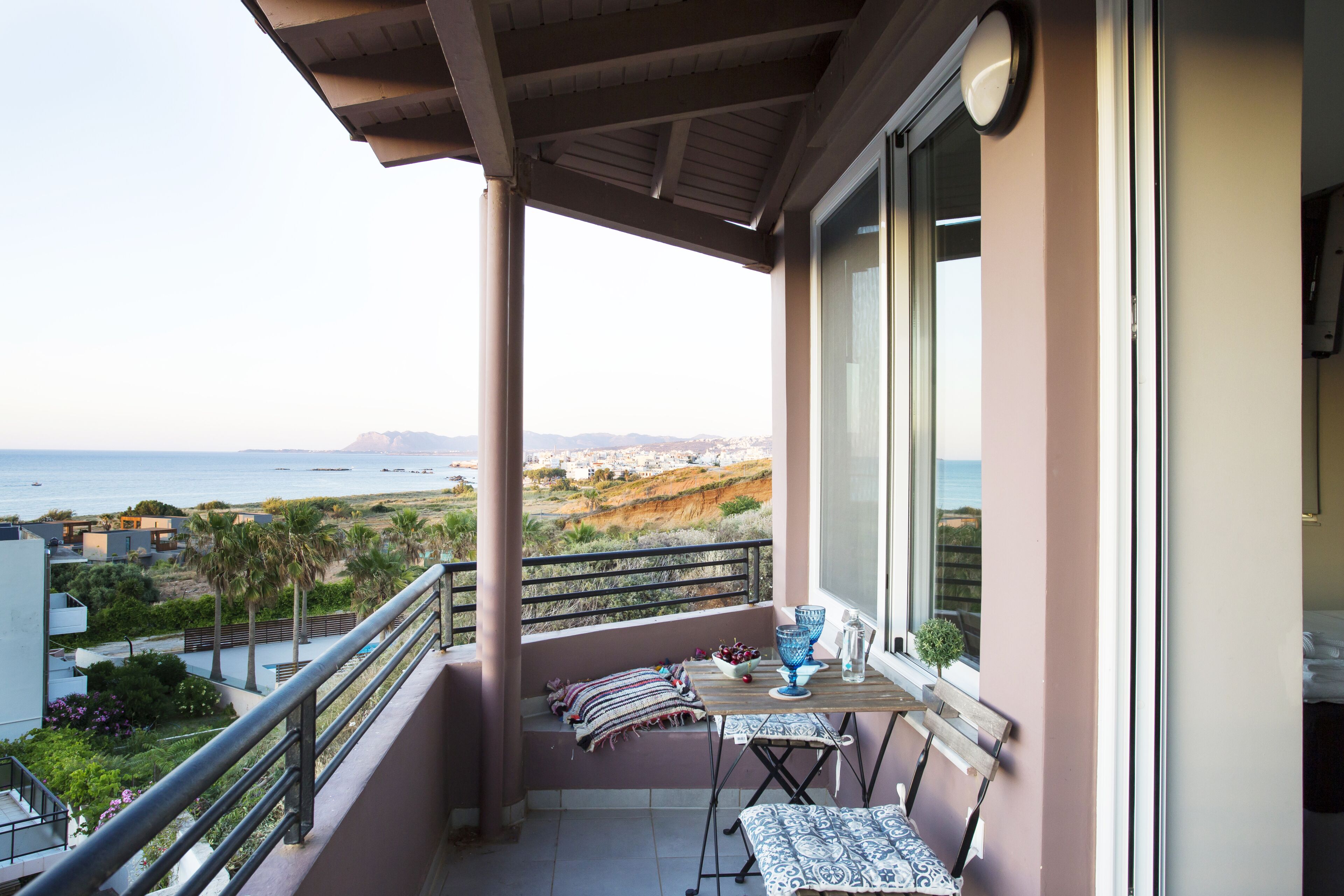 Suite – panorama, 1 dobbeltseng, ikke-røyk | Terrasse/patio