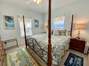 4 bedrooms, iron/ironing board, free WiFi