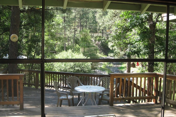 View from living room - back