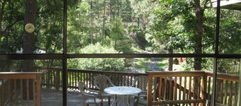 Justo en el río famoso Ruidoso !!!