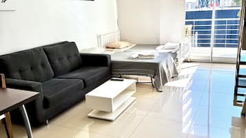 Deluxe Duplex (Departamento Alassio) | Ruang tamu | TV skrin rata