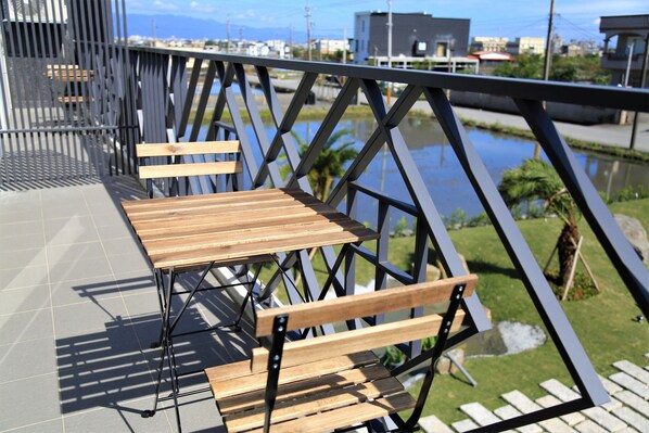 Deluxe Quadruple Room | Balcony view
