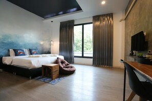 Superior Double Room | 미니바, 책상, 암막 커튼, 방음 설비