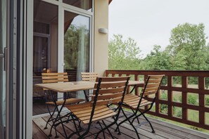 Family Apartment, 1 Bedroom, Balcony (Pappel) | Balcony