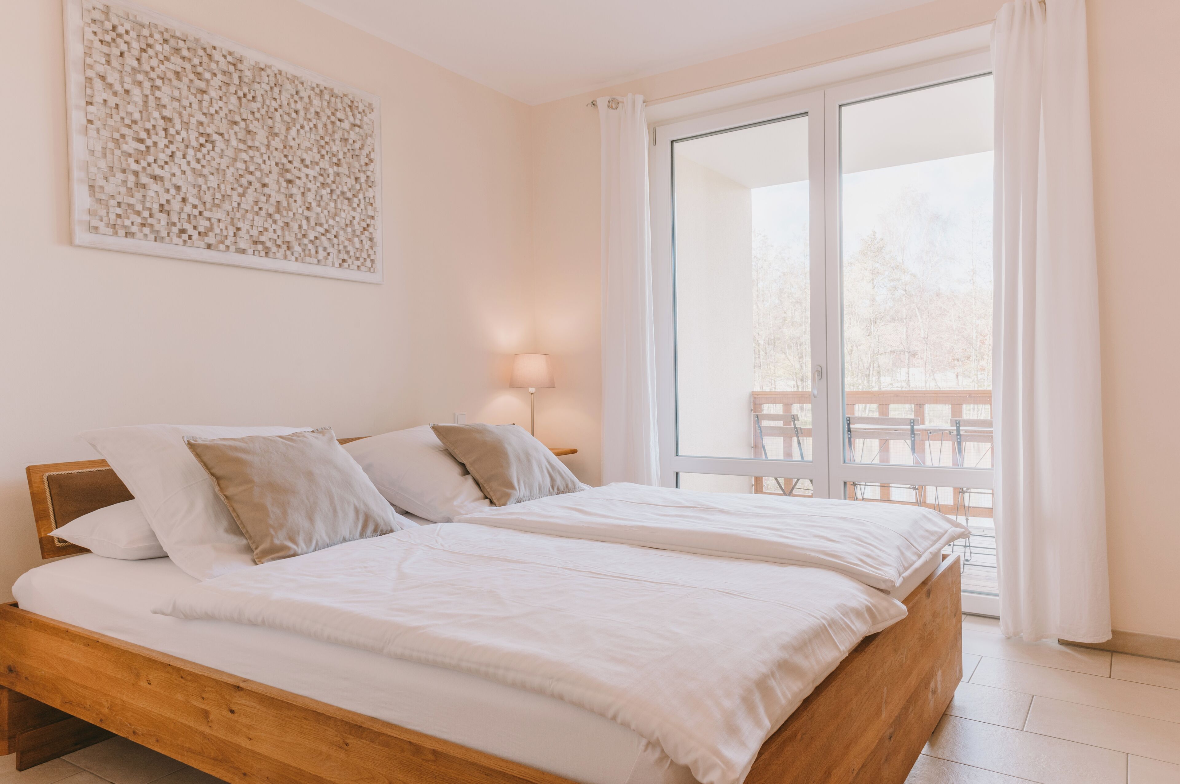 Family Apartment, 2 Bedrooms, Balcony, Lake View (Eiche) | Individually decorated, individually furnished, soundproofing