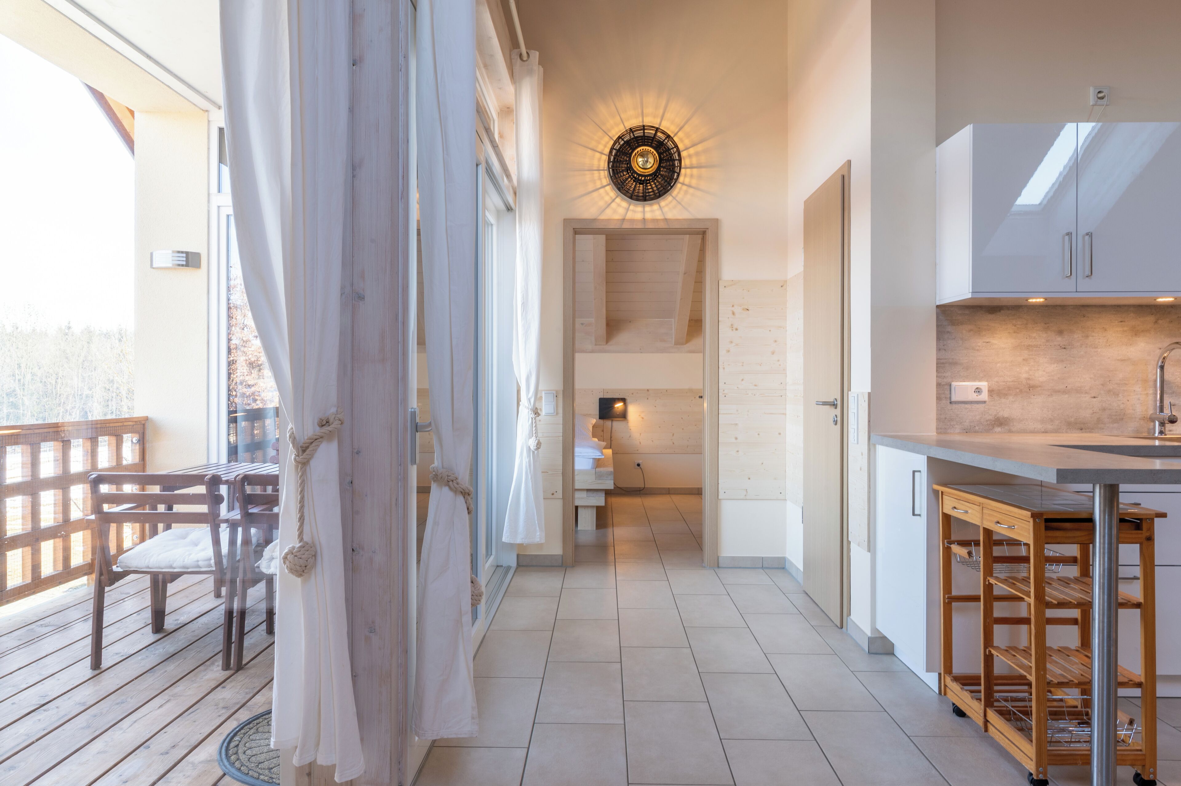 Family Apartment, 2 Bedrooms, Balcony (Kiefer) | Individually decorated, individually furnished, soundproofing