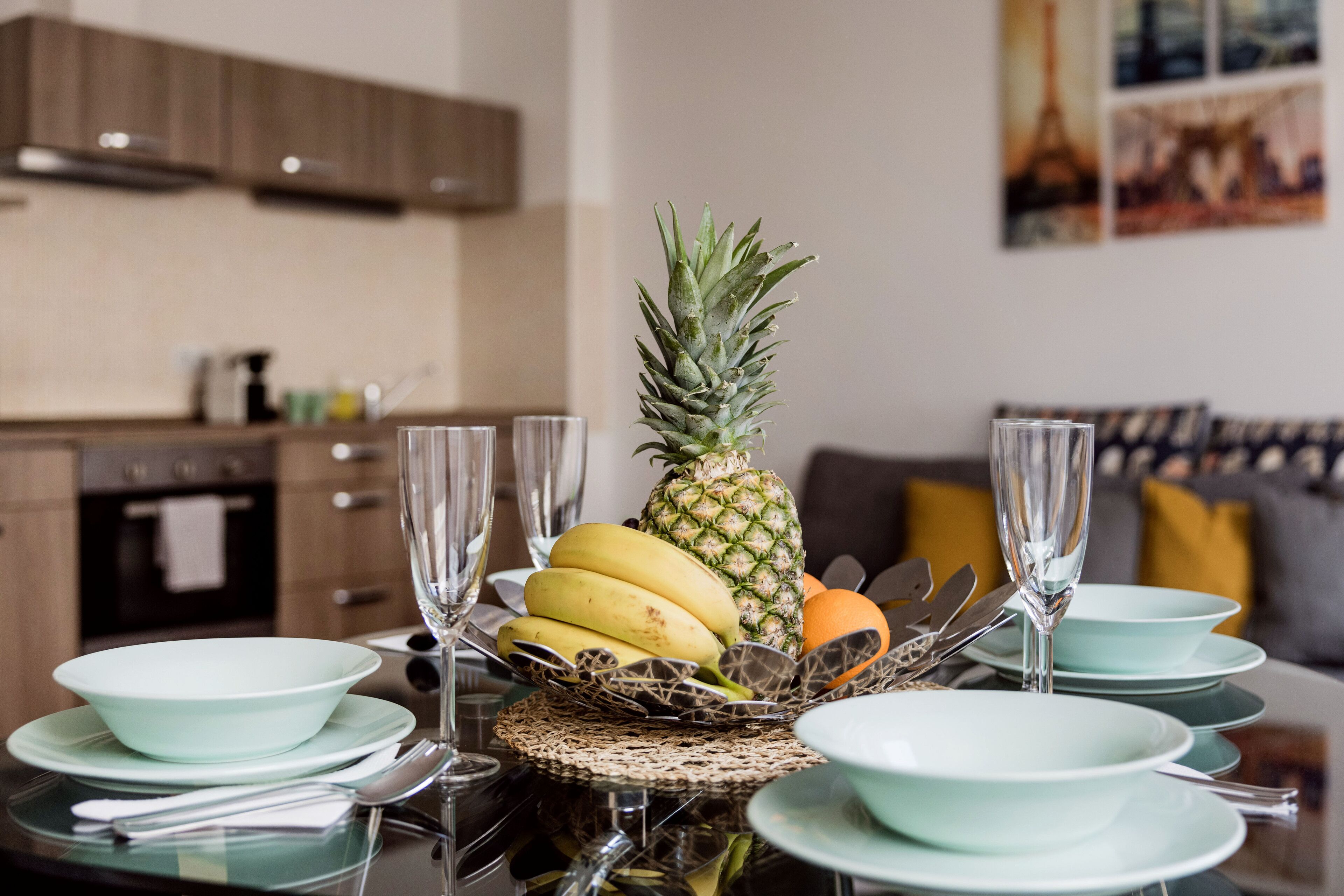 Superior-Apartment, 2 Schlafzimmer | Eigene Küche | Kühlschrank, Mikrowelle, Ofen, Herdplatte