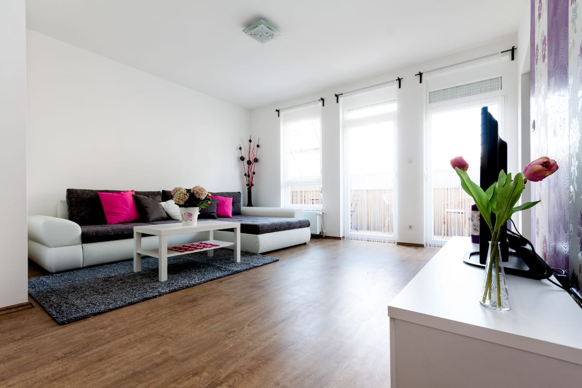 Superior Apartment, 3 Bedrooms, Balcony, City View | Living room
