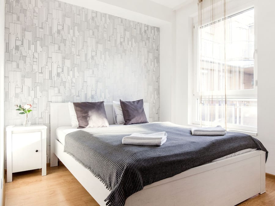 Superior Apartment, 3 Bedrooms, Balcony, City View | Premium bedding, desk, iron/ironing board, free WiFi