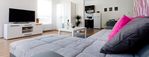 Living area - Grand Budapest Penthouse (Budapest)
