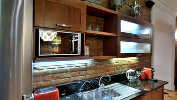 Luxury-Apartment, 3 Schlafzimmer, Sauna | Mikrowelle