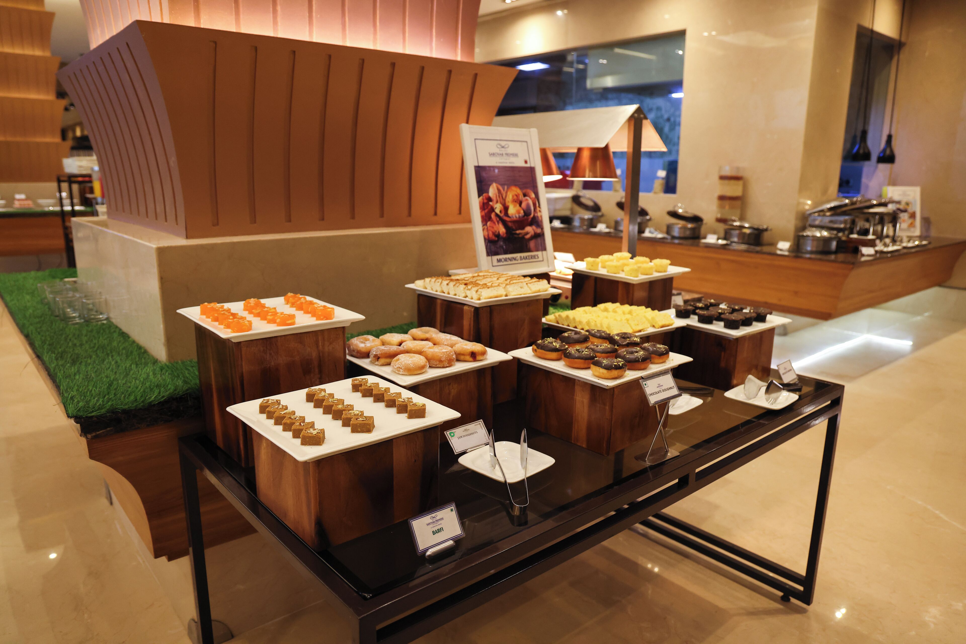 daily buffet breakfast (inr 400 per person)