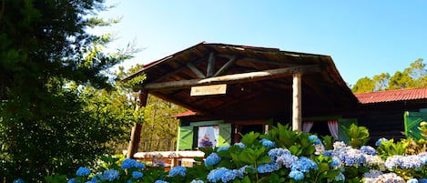 Familien-Ferienhütte | Ausblick vom Zimmer