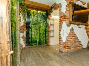 Chalet | 1 Schlafzimmer, Schreibtisch, Bügeleisen/Bügelbrett, Bettwäsche