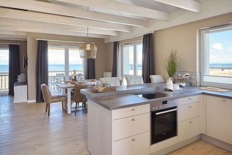 Premium Condo | Private kitchen. Beach Apartments Heiligenhafen