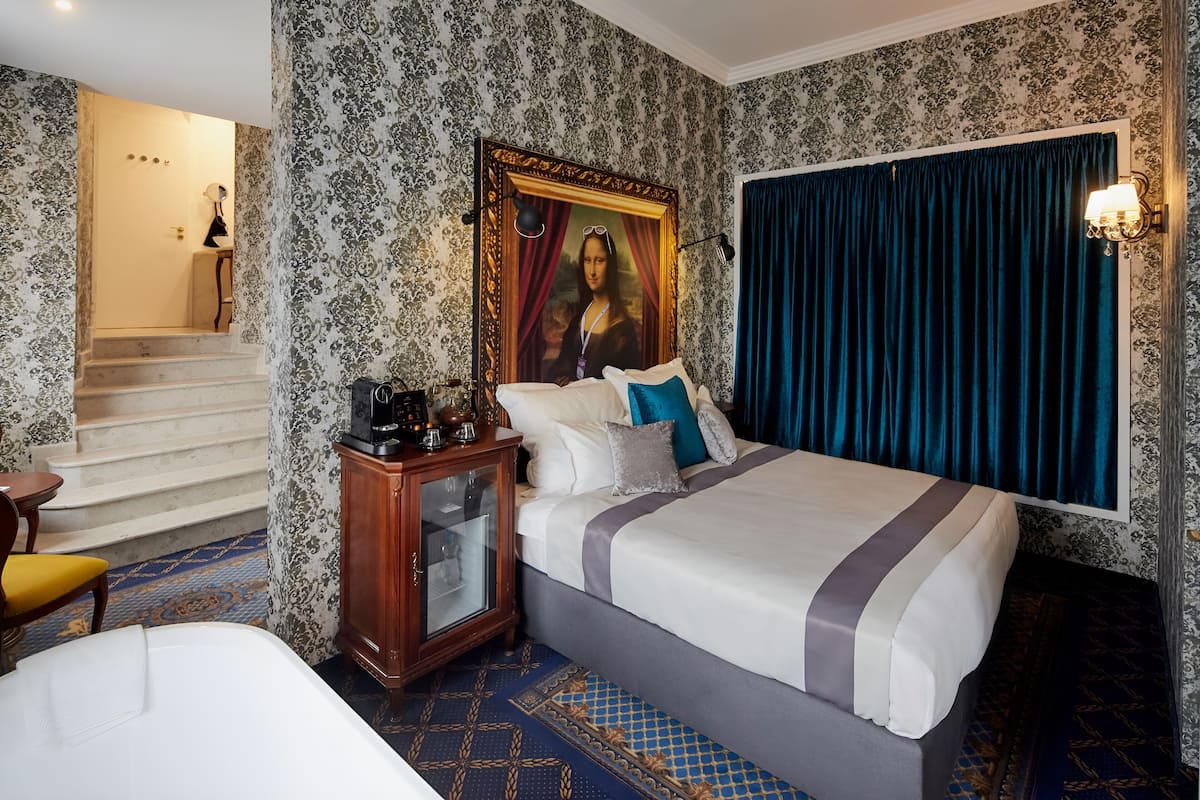 Suite estudio (Da Vinci) | 1 habitación, ropa de cama de alta calidad y camas con efecto memoria