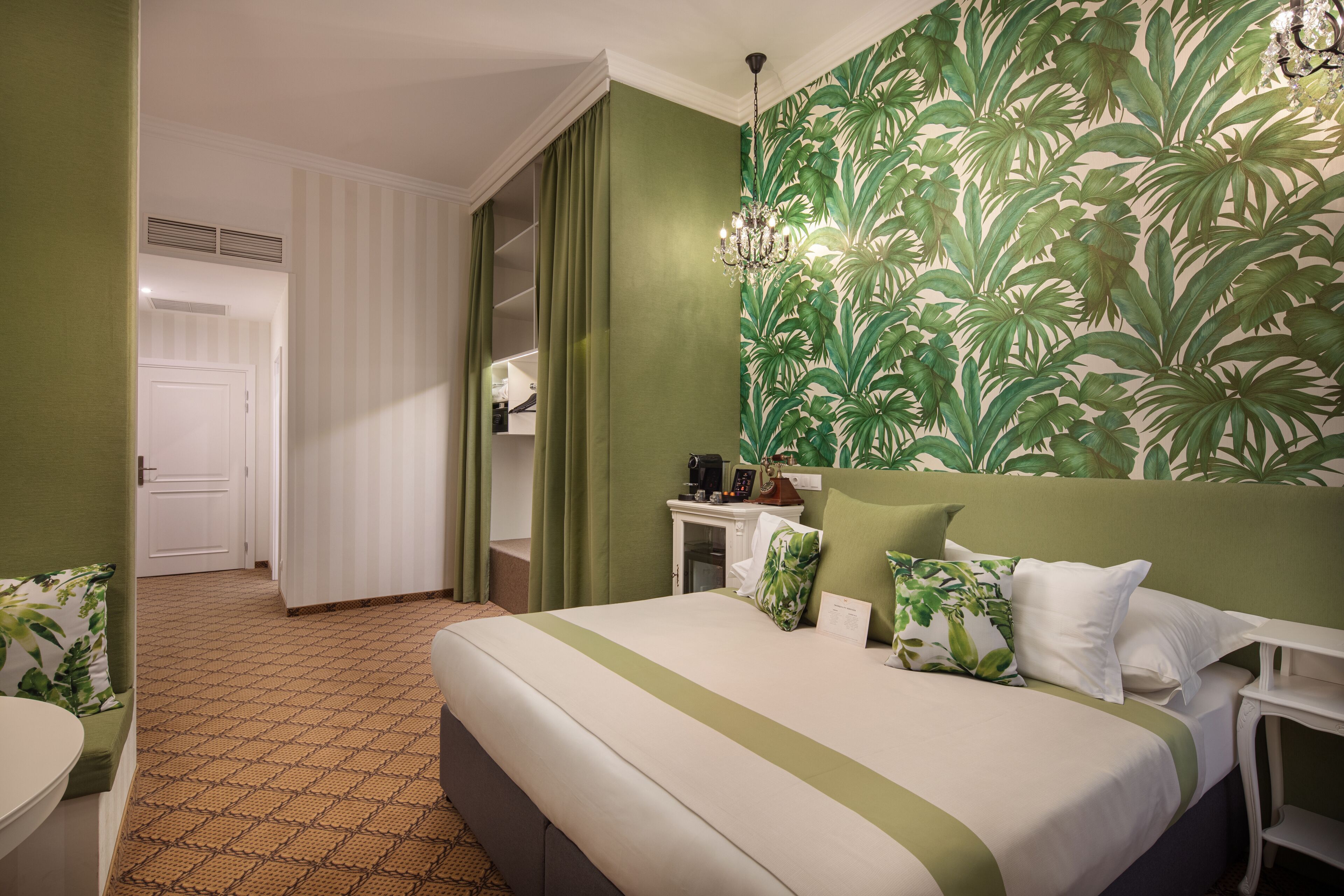 1 habitación y ropa de cama de alta calidad 