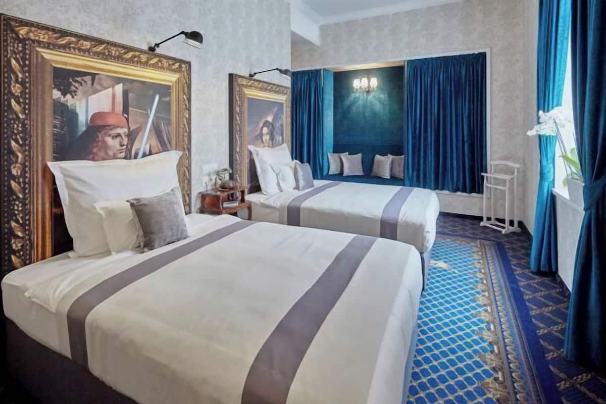 1 habitación, ropa de cama de alta calidad y camas con efecto memoria