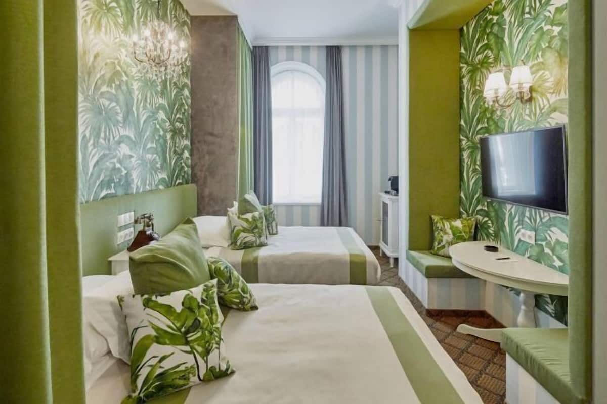 1 habitación, ropa de cama de alta calidad y camas con efecto memoria