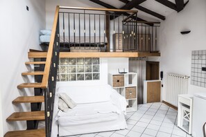 Apartment, 1 Bedroom | Living area | LCD TV - Nice and Cozy Quiet Apartment Right in the Center (Bologna)