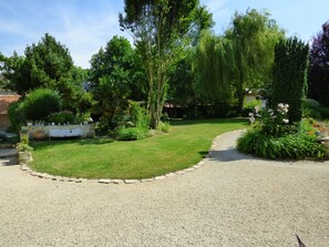 Blick von der Unterkunft